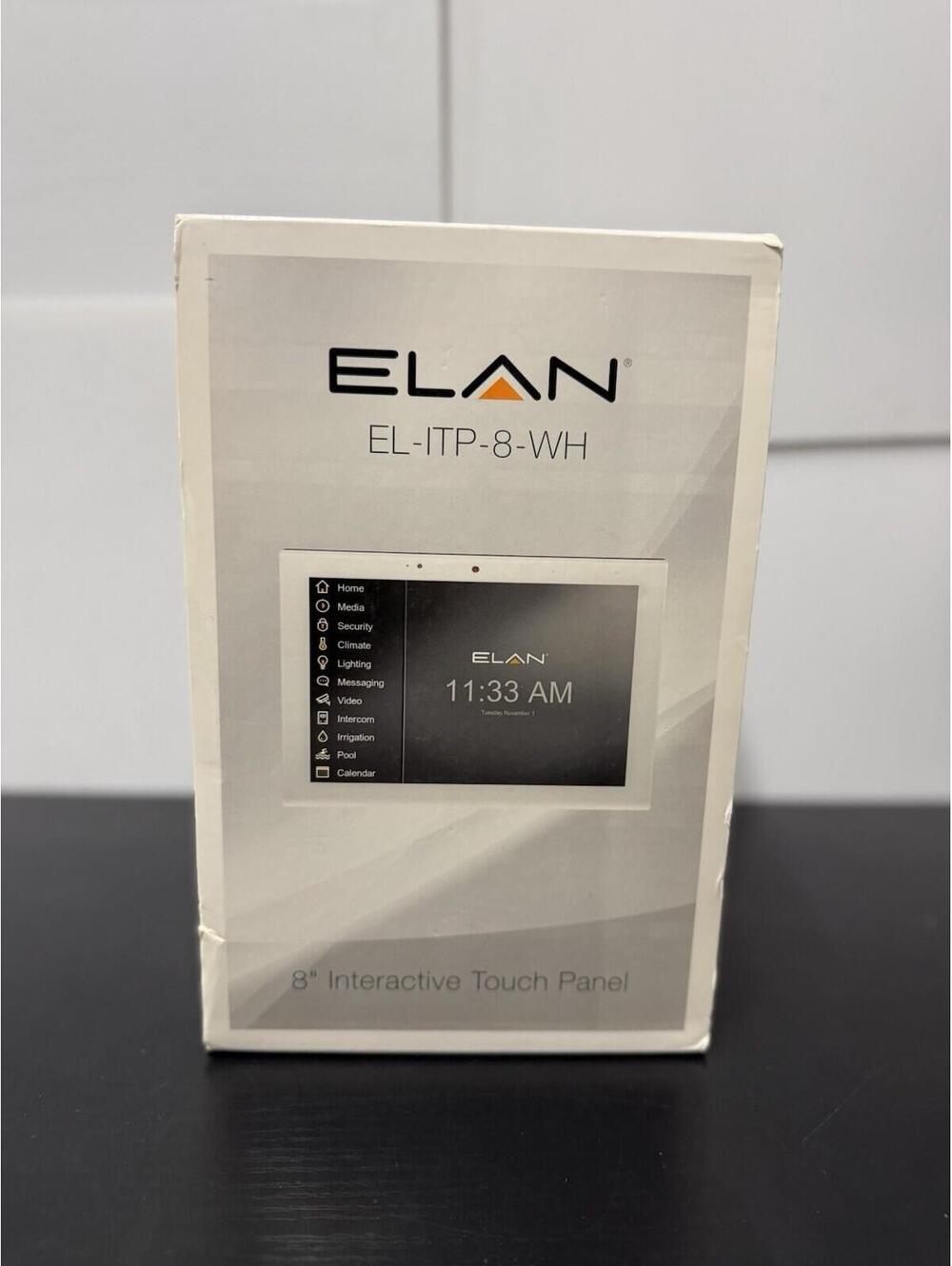 Elan EL-ITP-8-WH 8" Interactive Touch Panel White